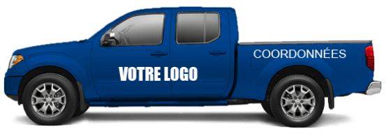Lettrage complet camion - Full wrap camion