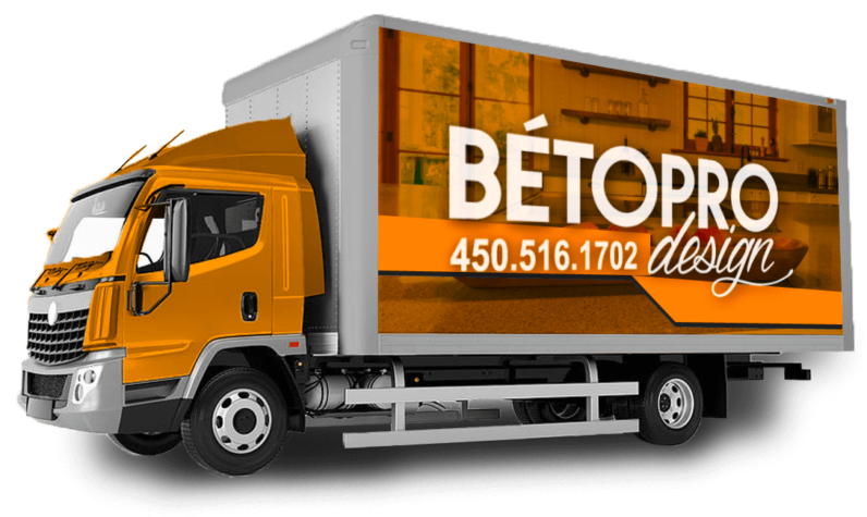 Lettrage Cube - Wrap camion livraison
